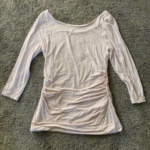 3/4 long sleeve shirt WHBM